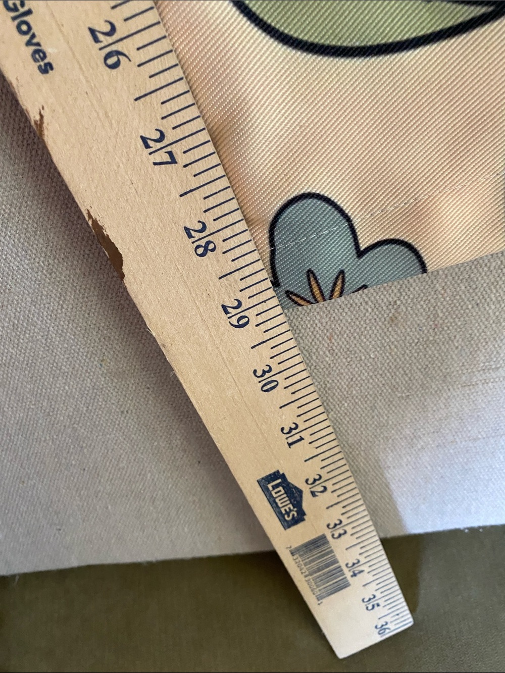 Cream Floral & Mushroom Print Wide Leg Pants - Picture 6 of 9